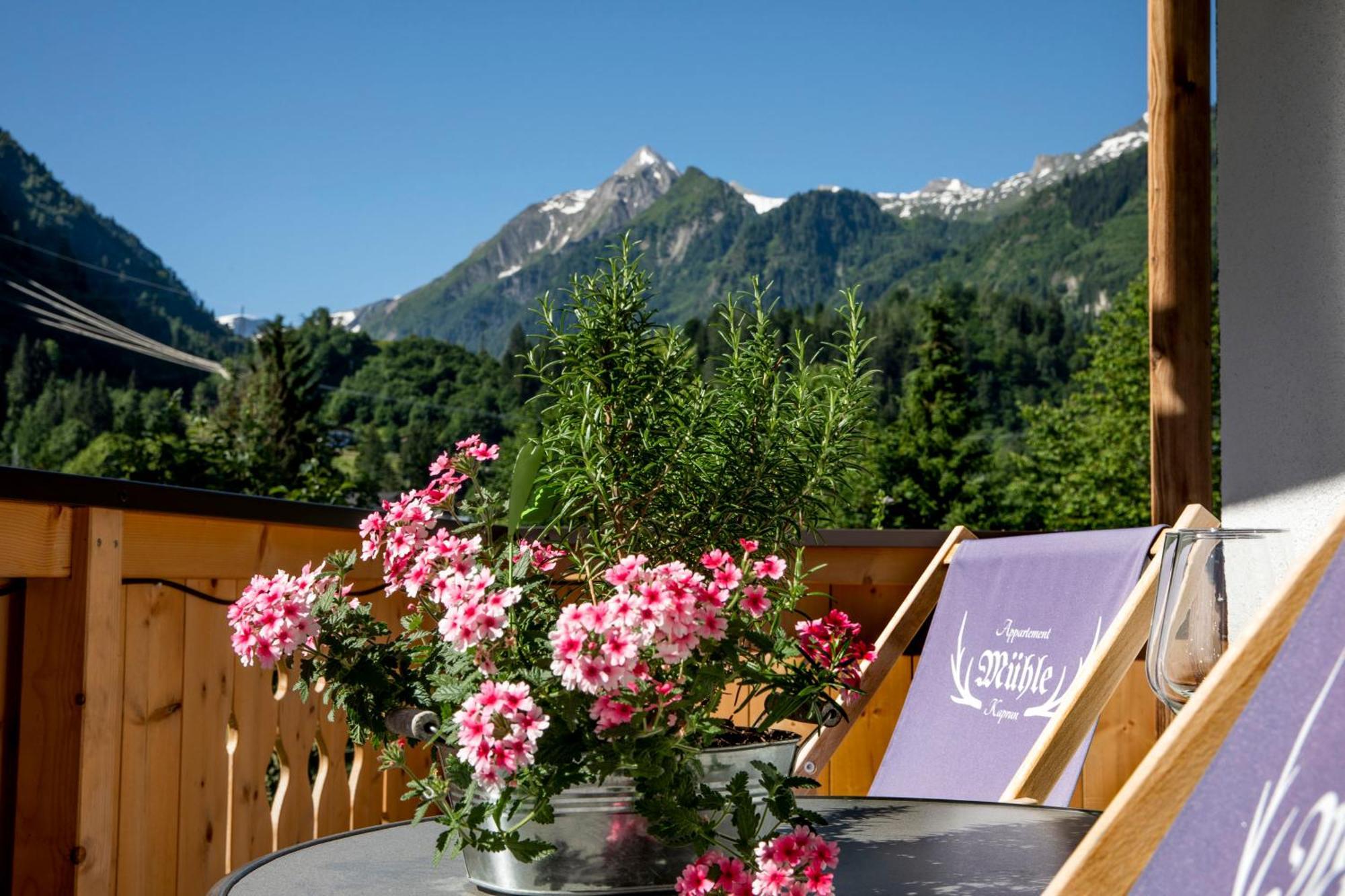Appartement Muehle - Including Summercard, Sauna, Kaprun'S Largest Private Garden With Panoramic View Eksteriør billede